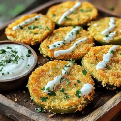 - 4 medium green tomatoes - 1 cup buttermilk - 1 cup all-purpose flour - 1 cup cornmeal - 1 teaspoon paprika - 1/2 teaspoon garlic powder - 1/2 teaspoon onion powder - 1/2 teaspoon cayenne pepper (optional) - Salt and pepper to taste - Cooking spray or olive oil for drizzling The right ingredients make the best oven-fried green tomatoes. Green tomatoes are firm and tart. They provide a great base for this dish. You will need fresh, unripe tomatoes for the best flavor. The buttermilk helps the coating stick and adds a nice tang. The flour and cornmeal create the crispy texture. Paprika, garlic powder, and onion powder add depth to the flavor. Cayenne pepper gives a bit of heat, but you can skip it if you prefer a milder taste. Salt and pepper round out the flavors perfectly. - Gluten-free options: You can use gluten-free flour instead of all-purpose flour. This will still give you a great crunch. - Vegan substitutions for buttermilk: Simply mix one cup of plant-based milk with one tablespoon of vinegar or lemon juice. Let it sit for a few minutes to thicken. This works well in place of buttermilk and keeps your dish vegan-friendly. These alternatives make the recipe accessible for everyone. Don't hesitate to experiment with different flavors and textures! For the full recipe, check the details above. To start, slice your green tomatoes. Use a sharp knife for clean cuts. Aim for 1/4 inch thick rounds. This thickness helps them cook evenly. Next, preheat your oven to 425°F (220°C). This high heat helps the tomatoes crisp up nicely. Line your baking sheet with parchment paper. This makes clean-up easy and prevents sticking. Now, it's time to coat the tomato slices. First, pour buttermilk into a shallow dish. Dip each slice into the buttermilk. Let any extra drip off. Then, move the slice to another dish with the flour mix. This mix includes flour, cornmeal, and spices. Press lightly to ensure an even coating. Make sure each slice is well-covered. This step is key for great flavor and texture. Place the coated slices on the baking sheet. Make sure to space them out evenly. This helps them bake uniformly. Lightly spray the tops with cooking spray or drizzle with olive oil. This will help them crisp up. Bake in the preheated oven for 20-25 minutes. Flip the slices halfway through. This ensures both sides get crispy. When they are golden brown, they are ready. Remove from the oven and let them cool a bit before serving. Enjoy your crispy, delicious oven-fried green tomatoes! For the complete recipe, check the full recipe section. To make tasty oven-fried green tomatoes, you need the right ones. Look for firm tomatoes with a bright green color. They should feel heavy for their size. Avoid ones with blemishes or soft spots. You can find fresh green tomatoes at local farmers' markets or grocery stores. Ask your vendor if they have any in stock. Spacing on the baking sheet is key. If the slices are too close, they will steam and not crisp up. Leave space between each slice. This helps air circulate and makes them crunchy. Use cooking spray or drizzle olive oil on top. This adds flavor and helps with the crispiness. Soggy tomatoes are a common issue. To prevent this, make sure to coat them well in the flour mixture. Let any excess buttermilk drip off. Overcooking or undercooking can ruin your dish. Aim for a golden brown color, which takes about 20-25 minutes. Flip them halfway through to ensure even cooking. Enjoy your crispy treats! For the full recipe, check [Full Recipe]. {{image_2}} You can spice up your oven-fried green tomatoes in fun ways. For a kick, try adding more heat. Mix in cayenne pepper or crushed red pepper flakes. You can also use smoked paprika for a smoky taste. If you love herbs, consider adding dried oregano or thyme. These will give your tomatoes a fresh, fragrant twist. A good dip makes everything better! For a classic touch, whip up homemade ranch dressing. Simply mix buttermilk, mayo, garlic powder, and herbs. You can also make a creamy remoulade. This sauce combines mayo, mustard, and spices for a zesty flavor. Both options pair perfectly with your crispy tomatoes. When serving oven-fried green tomatoes, think about side dishes that complement them. Coleslaw adds crunch and freshness, while a light salad brightens the plate. For a fun twist, stack the tomatoes in a tower with layers of thinly sliced vegetables. This makes for an eye-catching presentation. You can also garnish with fresh herbs for a pop of color. Try these ideas to make your dish stand out! To keep your oven-fried green tomatoes fresh, store them in an airtight container. Place parchment paper between layers to prevent sticking. Refrigerate your leftovers within two hours of cooking. For longer storage, you can freeze them. Make sure to use freezer-safe bags or containers. When reheating, use an oven or air fryer. This keeps them crispy. Set your oven to 375°F (190°C) and heat for about 10 minutes. In the fridge, your crispy green tomatoes last about 3-5 days. If frozen, they can stay good for up to three months. Always check for spoilage before eating. Signs include a mushy texture or an off smell. If you notice these signs, it's best to discard them. Enjoy your oven-fried green tomatoes while they're fresh! To keep your oven-fried green tomatoes crispy, focus on moisture. Here are some tips to control moisture: - Choose firm tomatoes: Look for tomatoes that are bright green and firm. - Pat them dry: Before coating, pat the slices with a paper towel to remove excess moisture. - Use a wire rack: Place the coated tomatoes on a wire rack while they rest. This allows air to circulate and keeps them dry. - Don't overcrowd the pan: Give each slice space on the baking sheet. This helps them crisp evenly. Yes, you can prep them ahead of time. Here are some suggestions for making them in advance: - Slice and coat: You can slice and coat the tomatoes a few hours ahead. Just cover them and keep them in the fridge. - Bake when ready: Bake them right before serving for the best texture. - Store after baking: If you have leftovers, store them in an airtight container. Just know they may lose some crispness. If you need a buttermilk substitute, there are easy options: - Milk and vinegar: Add 1 tablespoon of vinegar or lemon juice to 1 cup of milk. Let it sit for 5 minutes. - Yogurt: Thin plain yogurt with a bit of water until it reaches a similar consistency to buttermilk. - Non-dairy milk: Use almond milk or soy milk with a splash of vinegar for a dairy-free option. This blog post covered the essentials for making oven-fried green tomatoes. We discussed ingredients, preparation, cooking methods, and variations. With tips on selecting tomatoes and avoiding common mistakes, you now have the tools to succeed. Remember, it’s all about finding the right balance of flavors and textures. Keep experimenting to discover your favorite versions. Enjoy your crispy treats with the right dip and side. Happy cooking!