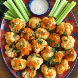 To make Air Fryer Buffalo Cauliflower Bites, you need a few simple items. Here’s what you’ll need: