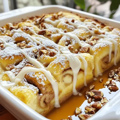Cinnamon Roll Casserole Tasty and Simple Treat