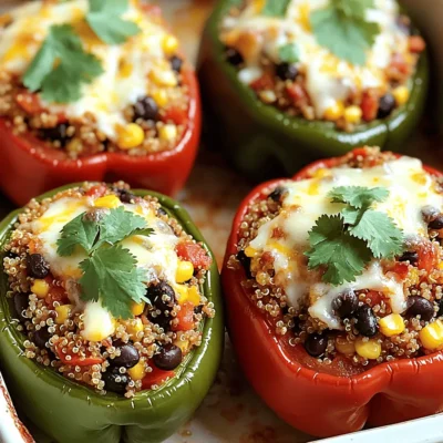 Stuffed Bell Peppers Flavorful and Healthy Recipe