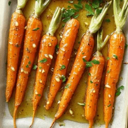 Honey Garlic Roasted Carrots Easy Flavorful Side Dish