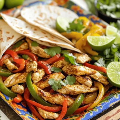 Sheet Pan Chicken Fajitas Flavorful Easy Dinner Recipe
