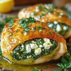 Spinach Feta Stuffed Chicken Tasty Weeknight Meal