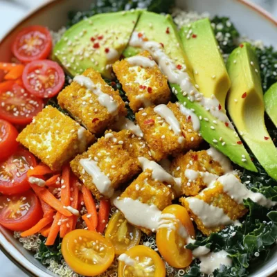 Crispy Tofu Buddha Bowl Healthy and Tasty Meal Idea