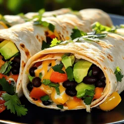 Loaded Veggie Breakfast Burritos Perfect for Mornings