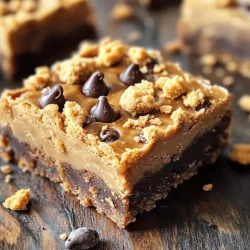 - 1 cup cookie butter (Biscoff recommended) - 1/2 cup unsalted butter, melted - 1 cup brown sugar, packed To make these blondies, you need soft and sweet ingredients. The cookie butter gives the blondies their unique flavor. I always suggest Biscoff because it has a nice spice. The unsalted butter adds richness. Using melted butter makes mixing easy. Brown sugar is key; it adds moisture and that lovely brown color. - 1/2 cup chocolate chips or butterscotch chips - 1/4 cup crushed cookies for topping Want to make your blondies even more fun? Add chocolate chips or butterscotch chips. They melt and create gooey pockets of sweetness. If you like a bit of crunch, sprinkle crushed cookies on top. This adds texture and looks great. You can mix and match to fit your taste! For the full recipe, check the earlier section. First, preheat your oven to 350°F (175°C). This step warms the oven for even baking. Next, grab a 9x9 inch baking pan. Grease it with butter or line it with parchment paper. Lining helps with easy removal later. In a large mixing bowl, mix 1/2 cup of melted unsalted butter with 1 cup of cookie butter. Stir until they blend well. Now, add 1 cup of brown sugar and 1/4 cup of granulated sugar. Mix these until the blend is smooth and creamy. This step is key for great flavor. In another bowl, whisk together 1 1/2 cups of all-purpose flour, 1/2 teaspoon of baking powder, and 1/4 teaspoon of salt. Gradually add this dry mix to the wet ingredients. Stir until just combined. Avoid overmixing, as this keeps your blondies soft. If you want, fold in 1/2 cup of chocolate chips or butterscotch chips at this point. Pour the batter into the prepared pan and smooth the top with a spatula. Bake for 25 to 30 minutes. Check for doneness with a toothpick. It should come out with a few moist crumbs. Enjoy your delicious creation! For the full details, you can refer to the Full Recipe. To get the best texture, do not overmix the batter. Mixing too much can make blondies tough instead of soft. When you add the flour, mix just until it disappears. This keeps your blondies chewy and light. To check for doneness, look for golden edges. Insert a toothpick into the center. If it comes out with a few moist crumbs, your blondies are ready. If it’s wet, let them bake a bit longer. You can try different cookie butters for unique flavors. Brands like Speculoos or other flavored spreads work well. Each one brings its own twist to the blondie. For extra fun, add mix-ins like nuts or dried fruit. You can also top your blondies with a sprinkle of sea salt or crushed cookies. These little touches make your treats even more special. For the full recipe, be sure to follow the steps carefully to enjoy this delicious sweet delight! {{image_2}} You can change up the flavor of your cookie butter blondies in fun ways. Try using different types of chocolate or nuts. Dark chocolate adds a rich taste, while white chocolate gives a sweet twist. You could also use nuts like walnuts or pecans for crunch and flavor. Adding spices can really elevate your blondies. A dash of cinnamon gives them a warm kick. You could even try nutmeg or ginger for a unique twist. Experimenting with flavors makes each batch special. If you need gluten-free blondies, you can swap regular flour for gluten-free flour. Almond flour works well and adds a nice nutty flavor. Just make sure to check the brand for baking instructions. For a vegan option, replace the butter with coconut oil or a vegan butter substitute. You can also use flax eggs instead of chicken eggs. Mix one tablespoon of flaxseed meal with three tablespoons of water. Let it sit until it thickens. This will help bind your blondies without using eggs. These small changes can help everyone enjoy cookie butter blondies! Check out the Full Recipe for all the details. To keep your cookie butter blondies fresh, store them in an airtight container. Place them in the pantry away from heat and light. They stay good for about a week. If you want them to last longer, consider refrigerating them. Wrap each blondie in plastic wrap before placing them in the fridge. This helps keep them moist and tasty. Freezing your blondies is a great way to save them for later. Here’s how: 1. Cool Completely: Allow the blondies to cool fully before freezing. 2. Cut and Wrap: Cut them into squares. Wrap each piece tightly in plastic wrap. This keeps them from getting freezer burn. 3. Place in a Bag: Put the wrapped blondies in a freezer-safe bag. Squeeze out as much air as you can before sealing. 4. Label and Freeze: Label the bag with the date. Store in the freezer for up to three months. To thaw and enjoy again, simply take out a blondie and let it sit at room temperature for about 30 minutes. You can also warm it in the microwave for about 10-15 seconds. Enjoy the soft, gooey goodness! Cookie butter blondies stay fresh for about 3 to 5 days at room temperature. Keep them in an airtight container. If you refrigerate them, they can last up to a week. The cold helps keep them moist and tasty. Just make sure to let them return to room temperature before serving. Yes, you can make cookie butter blondies without eggs. Use alternatives like applesauce or mashed bananas. You can also use flaxseed meal. Mix one tablespoon of flaxseed with three tablespoons of water. Let it sit for a few minutes to thicken. This acts as a binder and keeps your blondies soft. Serve cookie butter blondies warm or at room temperature. Pair them with vanilla ice cream for a delicious treat. Drizzle some caramel or chocolate sauce on top for extra sweetness. You can also enjoy them with a glass of milk or a hot cup of coffee. They make a perfect snack any time of day. For the complete recipe, check out the [Full Recipe]. In this blog post, we explored how to make delicious cookie butter blondies. We covered essential ingredients, optional add-ins, and simple steps for baking. You learned tips for perfect texture and ways to enhance flavor. We also discussed variations, dietary modifications, and storage tips. Try these blondies for a sweet treat that everyone will love. They’re easy to make and full of flavor!
