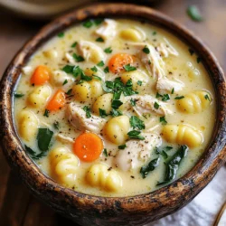 Creamy Chicken Gnocchi Soup Simple Comfort Recipe