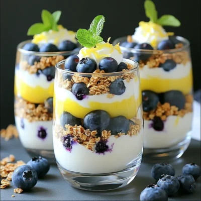 Blueberry Lemon Yogurt Parfaits Easy and Fresh Treat