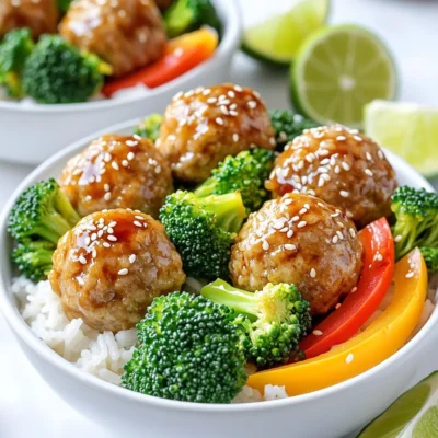 Sheet-Pan Teriyaki Meatball Bowls Flavorful and Simple