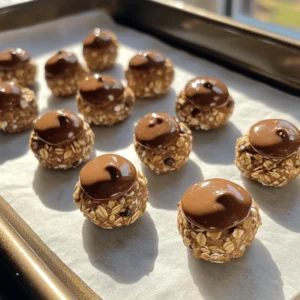 To make these tasty energy bites, gather these key ingredients: - 1 cup rolled oats - 1/2 cup natural peanut butter - 1/4 cup honey or maple syrup - 1/4 cup chocolate chips (dark or milk) - 1/4 cup ground flaxseed - 1/2 teaspoon vanilla extract - Pinch of sea salt These items work together to create a chewy, sweet snack that packs a punch. The rolled oats give a solid base. Peanut butter adds creaminess and flavor. Honey or maple syrup sweetens the mix, while chocolate chips offer a delightful treat. You can change things up with these optional ingredients: - Chopped nuts (like almonds or walnuts) - Dried fruit (like cranberries or raisins) - Protein powder for an extra boost - Coconut flakes for added texture These options let you tailor the bites to your taste. Get creative! Mix and match to find your favorite combo. If you lack an ingredient, here are some smart swaps: - Use almond butter instead of peanut butter. - Swap honey for agave syrup if you want. - Use quick oats if you have them on hand. These swaps keep the recipe easy and flexible. You can still enjoy the flavor and texture you love even when you don&rsquo;t have everything. Start by gathering your ingredients. You will need rolled oats, ground flaxseed, and a pinch of sea salt. In a large mixing bowl, combine these three dry ingredients. Mix them well to ensure they are evenly spread. This step is key for good flavor in each bite. Next, take a separate bowl. Here, mix the natural peanut butter, honey or maple syrup, and vanilla extract. Stir until the mixture is smooth. You want it to blend well for even sweetness. Once both mixtures are ready, pour the wet mixture into the dry mix. Stir it together until everything combines fully. Make sure you don&rsquo;t see any dry bits left. Then, gently fold in the chocolate chips. This will add a rich, sweet touch to your bites. Ensure they are spread throughout the mixture for the best taste. Now, it's time to shape the mixture into bites. Use your hands to grab small amounts of the mixture. Aim for about one inch in diameter for each ball. Roll them between your palms to form tight balls. Place each ball on a parchment-lined baking sheet. This will keep them from sticking. Make sure they have some space in between. After forming all the bites, it&rsquo;s time for chilling. Place the baking sheet in the refrigerator. Let the bites chill for at least 30 minutes. This helps them firm up nicely. Once they are cold and set, store the energy bites in an airtight container. Keep them in the fridge, where they will stay fresh for up to a week. Enjoy these tasty snacks anytime you need a quick boost! Start by mixing the dry ingredients first. In a large bowl, combine rolled oats, ground flaxseed, and sea salt. Stir them well. This helps distribute the flavors evenly. For the wet mixture, blend natural peanut butter, honey, and vanilla in a separate bowl. Make sure it is smooth. Pour the wet mix into the dry mix. Stir until all ingredients combine. If the mix feels too dry, add a tiny bit of water. The right texture for these energy bites is crucial. You want them to hold together but not be too sticky. Use your hands to mix and form the bites. If they crumble, add a bit more peanut butter. If they are too sticky, sprinkle in some oats. After mixing, refrigerate the bites for at least 30 minutes. This helps them firm up and makes them easier to eat. You can serve these bites in many fun ways. Place them on a colorful plate for a pop of color. You can also add a drizzle of melted chocolate on top for a treat. Try using cupcake liners for a cute presentation. Pair them with fresh fruit or yogurt for a tasty snack. These bites are also great for a quick breakfast on the go. {{image_2}} If you want a nut-free option, try using sunflower seed butter. It gives a similar taste and texture. You can also use pumpkin seed butter. Both choices keep the bites creamy and rich. Just swap the peanut butter with these seeds. This way, kids and adults with nut allergies can enjoy them too. To spice up your energy bites, add different flavors. You can mix in shredded coconut for a tropical twist. Dried fruit like cranberries or apricots adds sweetness and chewiness. You can also try adding spices like cinnamon or cocoa powder. Each flavor change gives a new taste, so feel free to experiment. For a low-sugar version, reduce the honey or maple syrup. You can use ripe bananas or applesauce for natural sweetness. This change keeps the bites tasty but lowers the sugar content. If you need gluten-free bites, ensure you use certified gluten-free oats. This way, everyone can enjoy these tasty snacks without worry. To keep your Peanut Butter Cup Energy Bites fresh, store them in an airtight container. Place the container in the fridge. This way, they stay cool and tasty. Make sure to eat them within a week for the best flavor. If you want to save some bites for later, freezing is a great option. Form the bites as usual, but do not chill them first. Instead, place them on a baking sheet and freeze for about two hours. Once firm, transfer them to a freezer bag. They can last up to three months in the freezer. Just thaw them in the fridge when you&rsquo;re ready to enjoy! Peanut Butter Cup Energy Bites taste best when fresh. If stored properly, they last up to a week in the fridge. To check for freshness, look for any change in color or smell. If they seem off, it&rsquo;s best to toss them. Enjoy your snacks while they are still delicious! If you need a substitute for peanut butter, try almond butter or sunflower seed butter. These options keep the same creamy texture and taste great. You can also use cashew butter for a milder flavor. All these choices work well in the energy bites. Each Peanut Butter Cup Energy Bite has about 100 calories. This number may vary based on the ingredients used. If you measure carefully, you can keep track of the calories. These bites offer a nice balance of protein and healthy fats. Yes, you can easily make these energy bites vegan. Use maple syrup instead of honey. Choose dark chocolate chips that are dairy-free to keep it vegan. The rest of the ingredients are already plant-based, so you&rsquo;re all set! Homemade energy bites can last up to one week in the fridge. Store them in an airtight container to keep them fresh. If you want to keep them longer, you can freeze them. Just remember to thaw them before you enjoy! In this post, we explored making Peanut Butter Cup Energy Bites. You learned about key ingredients and fun ways to customize them. I shared step-by-step instructions and tips for mixing and serving. We also covered different variations and storage tips for freshness. Now you can enjoy these tasty bites anytime. They are easy to make and great for snacks. Get creative with flavors, and have fun!