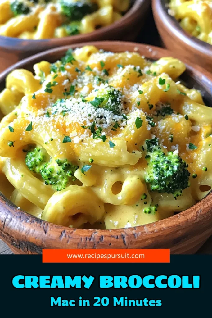 Satisfy your cravings with this Instant Pot Creamy Broccoli Mac and Cheese recipe that combines rich, cheesy goodness with fresh broccoli for a delightful twist! In just 20 minutes, you can whip up a comforting meal that's packed with flavor. Perfect for any weeknight dinner, this recipe is sure to impress the whole family. Click through to discover the full recipe and enjoy a creamy, cheesy experience today!