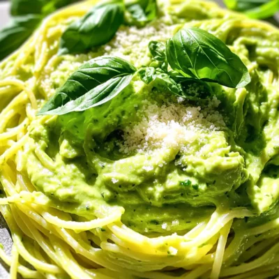 Creamy Avocado Pasta Simple and Flavorful Dish