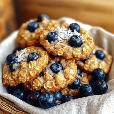 Blueberry Oatmeal Breakfast Cookies Easy and Delicious