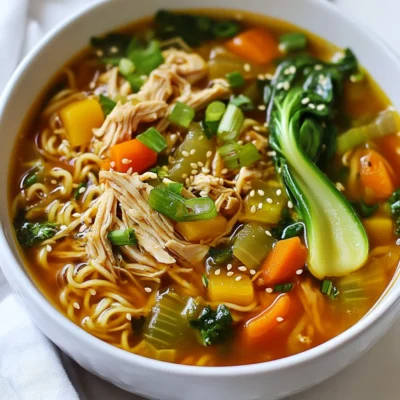 Teriyaki Chicken Noodle Soup Flavorful and Easy Recipe