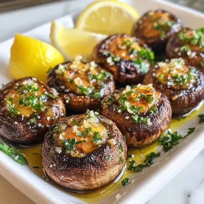 Garlic Parmesan Roasted Mushrooms Flavorsome Delight