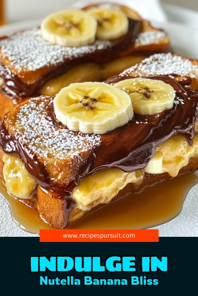 Indulge in the ultimate breakfast treat with this Banana Nutella Stuffed French Toast! This easy recipe combines thick slices of bread, creamy Nutella, and fresh banana for a delightful twist on a classic dish. Ready in just 20 minutes, it’s perfect for a cozy weekend brunch. Don’t miss out on this delectable breakfast that everyone will love! Click through now to explore the full recipe and try it yourself! #FrenchToast #NutellaRecipes #BreakfastIdeas #BananaRecipes
