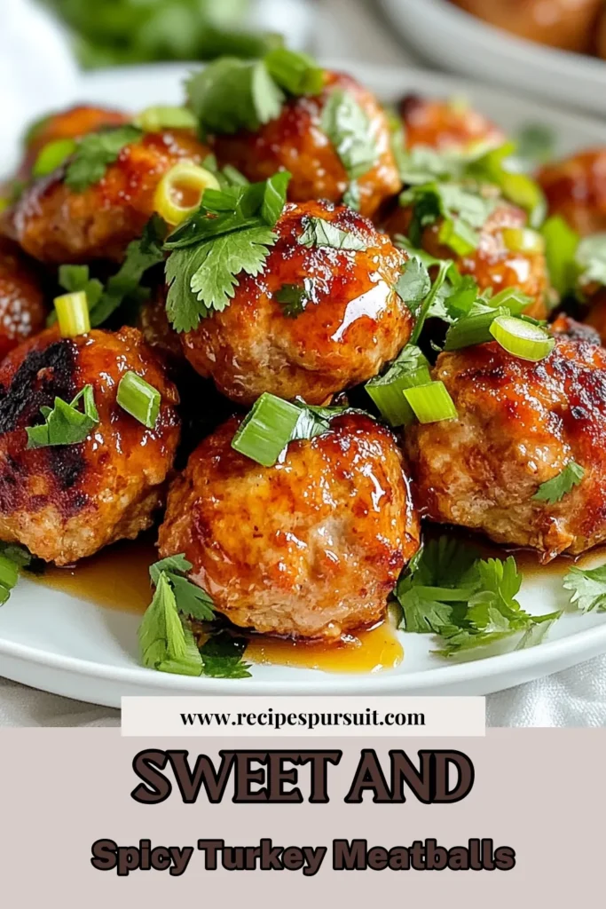 Discover the deliciousness of Honey Sriracha turkey meatballs! This easy ground turkey meatballs recipe combines sweet and spicy flavors for a perfect dish. These baked turkey meatballs are not only tender but also packed with Asian-inspired tastes. Serve them drizzled with a spicy honey mix for an unforgettable meal. Perfect for dinner or meal prep! Try this recipe today! #HoneySrirachaTurkeyMeatballs #SpicyHoneyMeatballs #BakedTurkeyMeatballs #AsianInspiredMeatballs