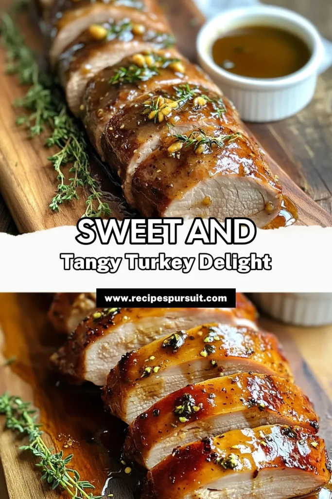 Elevate your dinner table with this delicious maple dijon turkey tenderloin! This turkey tenderloin recipe features a flavorful maple glazed turkey that combines sweet maple syrup and tangy Dijon mustard. Perfect for busy weeknights, this easy turkey recipe will impress your family and friends. Ready in just 45 minutes, don’t miss out on this must-try dish. Save this recipe for your next meal! #MapleDijonTurkeyTenderloin #TurkeyTenderloinRecipe #EasyTurkeyRecipes #MapleGlazedTurkey