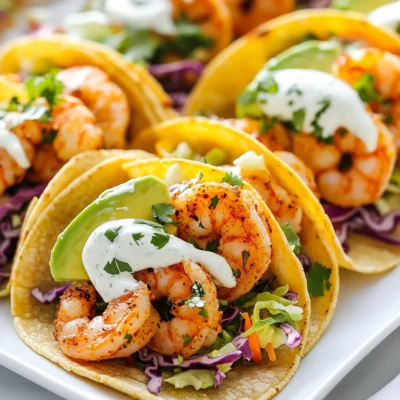 Cajun Shrimp Tacos Simple and Tasty Delight