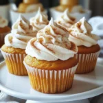 Let’s gather the ingredients for these tasty Pumpkin Spice Latte Cupcakes. This recipe combines warm spices and coffee flavors, creating a delightful treat. Dry Ingredients - 1 cup all-purpose flour - 1/2 teaspoon baking powder - 1/2 teaspoon baking soda - 1/4 teaspoon salt - 1 teaspoon ground cinnamon - 1/2 teaspoon ground nutmeg - 1/4 teaspoon ground ginger Wet Ingredients - 1/2 cup unsalted butter, softened - 1 cup brown sugar, packed - 2 large eggs - 1/2 cup canned pumpkin puree - 1/2 teaspoon vanilla extract - 1/2 cup brewed coffee, cooled Frosting Ingredients - 1 cup powdered sugar - 1/4 cup unsalted butter, softened - 1 teaspoon espresso powder (optional) - Milk, as needed for frosting consistency These ingredients work together to create a perfect balance of flavors. The pumpkin puree adds moisture and a hint of sweetness. The spices bring warmth, while the coffee gives a nice kick. Don't forget to have fun while baking! {{ingredient_image_1}} - Preheating the Oven Begin by preheating your oven to 350°F (175°C). This step is crucial for even baking. - Mixing Dry Ingredients In a mixing bowl, whisk together the dry ingredients. Combine 1 cup of all-purpose flour, 1/2 teaspoon baking powder, 1/2 teaspoon baking soda, 1/4 teaspoon salt, and spices: 1 teaspoon ground cinnamon, 1/2 teaspoon ground nutmeg, and 1/4 teaspoon ground ginger. Set this mixture aside. - Creaming Butter and Sugar In a separate large bowl, take 1/2 cup of softened unsalted butter and mix it with 1 cup of packed brown sugar. Beat them together until the mixture is light and fluffy. This process adds air and helps the cupcakes rise. - Incorporating Wet Ingredients Next, add 2 large eggs to the butter and sugar mixture, one at a time. Mix well after each addition. After that, stir in 1/2 cup of canned pumpkin puree and 1/2 teaspoon of vanilla extract until everything is well combined. - Baking Process Gradually mix the dry ingredients into the wet ingredients. Alternate adding the dry mix with 1/2 cup of cooled brewed coffee. Mix until just combined; be careful not to over-mix. Once ready, divide the batter evenly among cupcake liners, filling each about two-thirds full. Bake for 18 to 20 minutes. Check with a toothpick; it should come out clean. - Cooling Procedures Allow the cupcakes to cool in the pan for 5 minutes. Then, transfer them to a wire rack to cool completely. This step prevents sogginess and helps maintain their fluffy texture. Ensuring Cupcake Moisture To keep your cupcakes moist, use room temperature butter. Softened butter blends well with sugar. This creates air pockets that help your cupcakes rise. Add canned pumpkin puree for extra moisture and flavor. Avoiding Over-mixing Mix your batter until just combined. Over-mixing can make cupcakes tough. Stir gently when adding dry ingredients to wet ones. This helps maintain a light texture. Perfecting Baking Time Bake your cupcakes for 18-20 minutes. Check them with a toothpick. If it comes out clean, they are ready. Let them cool in the pan for five minutes before moving them to a wire rack. Achieving Desired Consistency When making frosting, beat softened butter and powdered sugar together. Add milk little by little until you reach the right thickness. Your frosting should spread easily but hold its shape. Adding Flavor Enhancements For a coffee boost, mix in espresso powder. This adds depth to your frosting. You can also add a pinch of cinnamon for extra warmth. Decorative Suggestions Frost your cooled cupcakes with a swirl pattern. Top with a sprinkle of cinnamon or a whole coffee bean. This adds a nice touch. Arrange them on a pretty platter for a festive look. Pro Tips Use Fresh Spices: For the best flavor, opt for freshly ground spices instead of pre-ground ones. This will enhance the aromatic quality of your cupcakes. Chill Your Coffee: Allow your brewed coffee to cool completely before adding it to the batter. This prevents the butter from melting and ensures a fluffy texture. Don’t Overmix: Mix the batter until just combined to keep the cupcakes light and airy. Overmixing can lead to dense and tough cupcakes. Frosting Consistency: Adjust the thickness of your frosting by adding milk gradually. A thicker frosting is great for decorative piping, while a thinner consistency is easier to spread. {{image_2}} Adding Chocolate Chips You can make these cupcakes even better by adding chocolate chips. Just fold in a half cup of chocolate chips into the batter before baking. This adds a rich taste and a fun texture. Using Different Spices Feel free to switch up the spices. You can try allspice or cardamom for a new twist. These spices can give your cupcakes a unique flavor that sets them apart. Gluten-Free Alternatives If you need a gluten-free option, use a gluten-free flour blend. Just make sure it is a one-to-one substitute. This way, you keep the same great taste without the gluten. Cream Cheese Frosting For a tangy twist, try cream cheese frosting. Mix 8 ounces of cream cheese with 1/2 cup of softened butter and powdered sugar. This frosting pairs well with pumpkin flavors. Whipped Cream Garnish You can skip the frosting and use whipped cream instead. Just whip heavy cream with a bit of sugar until it forms peaks. This light topping is perfect for a cozy touch. Dairy-Free Options If you want a dairy-free frosting, use coconut cream. Beat it with powdered sugar and vanilla. This gives a rich and creamy texture that is also dairy-free. - Room Temperature Storage: Keep your cupcakes in an airtight container. They stay fresh for up to 3 days at room temperature. Make sure they cool completely before sealing. - Refrigeration Guidelines: If you want to keep them longer, place them in the fridge. They can last up to a week. Just remember to cover them well to prevent drying out. - Freezing Instructions: For longer storage, freeze the cupcakes. Wrap each cupcake in plastic wrap, then place them in a freezer bag. They can last up to 3 months. Thaw them in the fridge overnight before serving. - Best Consumption Period: Enjoy your pumpkin spice latte cupcakes within the first 3 days for the best flavor and texture. After that, they may start to lose moisture. - Signs of Spoilage: Look for mold or an off smell. If the frosting seems hard or grainy, it's time to toss them. Always trust your senses! Can I make these cupcakes ahead of time? Yes, you can make the cupcakes ahead. Bake them and cool them completely. Store them in an airtight container for up to three days. For longer storage, freeze them. Just thaw before frosting. What can I substitute for pumpkin puree? If you need a substitute, use applesauce or mashed bananas. Both add moisture and sweetness. You can also use sweet potato puree for a different flavor. How can I make these cupcakes vegan? To make the cupcakes vegan, swap the butter for a plant-based butter. Use flax eggs in place of regular eggs. Mix one tablespoon of ground flaxseed with three tablespoons of water. Let it sit until it thickens. Are Pumpkin Spice Latte Cupcakes gluten-free? These cupcakes are not gluten-free. To make them gluten-free, use a gluten-free flour blend. Ensure all other ingredients are gluten-free too. Can I use instant coffee instead of brewed? Yes, you can use instant coffee. Mix one tablespoon of instant coffee with half a cup of hot water. Let it cool before adding it to the batter. What’s the best way to decorate these cupcakes? For decoration, pipe the frosting high for a beautiful look. Add a sprinkle of cinnamon or a whole coffee bean on top. You can also add mini pumpkin decorations for fun. This blog post covered how to make delicious pumpkin spice latte cupcakes. We discussed ingredients, step-by-step instructions, and useful tips. You learned how to keep your cupcakes moist and flavorful. We also explored variations and storage tips. In conclusion, baking is fun and easy. With the right ingredients and techniques, you can create tasty treats. Don’t hesitate to experiment with flavors and frostings. Enjoy the process and share your cupcakes with friends!