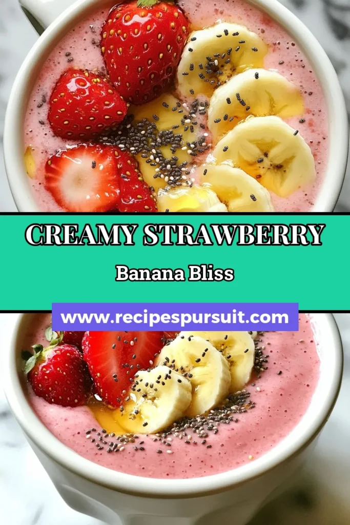 Craving a delicious and nutritious start to your day? This strawberry banana oat smoothie is the perfect healthy breakfast smoothie! Packed with fresh strawberries, ripe banana, and rolled oats, it's not just tasty but also filling. Made with almond milk, this oat smoothie recipe is an easy choice for busy mornings. Ready in just 5 minutes, try this quick smoothie recipe today for a refreshing boost! #SmoothieRecipes #HealthyBreakfast #StrawberryBanana #OatSmoothie