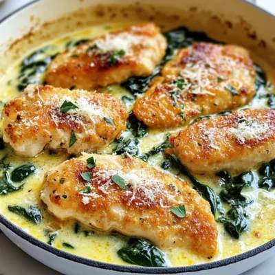Creamy Chicken & Spinach Skillet Flavor Boost Meal