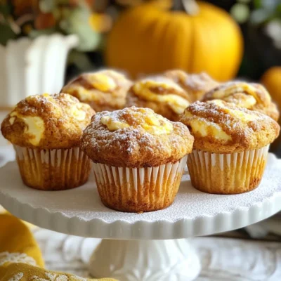Pumpkin Cream Cheese Muffins That Delight Every Bite