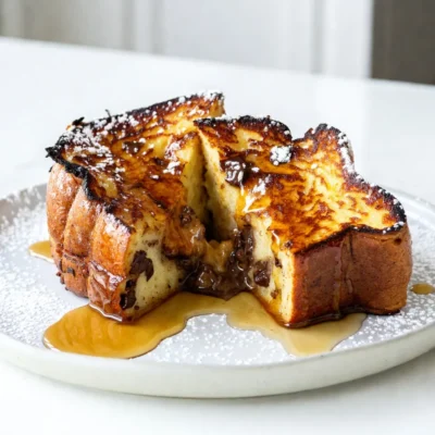 Chocolate Chip Brioche French Toast Delight Recipe