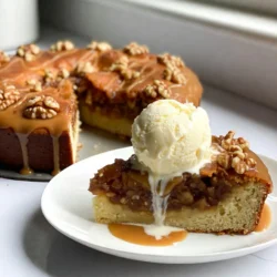 To make your Caramel Apple Dump Cake, gather these simple ingredients: - 1 can (21 oz) apple pie filling - 1 cup caramel sauce, divided - 1 box (15.25 oz) yellow cake mix - 1/2 cup unsalted butter, melted - 1 teaspoon ground cinnamon - 1/2 cup chopped walnuts (optional) - Vanilla ice cream (for serving, optional) Using these ingredients, you can create a warm, gooey dessert that everyone loves. The apple pie filling gives the cake a sweet and tart flavor. The caramel sauce adds richness, while the yellow cake mix creates a soft and tender base. Ground cinnamon brings warmth and spice. You can add walnuts for texture or skip them if you prefer a smoother bite. Pairing this dessert with vanilla ice cream makes it extra special. {{ingredient_image_1}} First, preheat your oven to 350&deg;F (175&deg;C). This step is key for even baking. Grease a 9x13-inch baking dish with non-stick spray or butter. This will keep the cake from sticking. Now, open the can of apple pie filling. Spread it evenly across the bottom of the greased dish. Make sure to cover every inch. Next, take half of the caramel sauce and drizzle it over the apple filling. This adds a sweet touch that soaks in nicely. In a medium bowl, combine the yellow cake mix with one teaspoon of ground cinnamon. This adds a warm flavor. Sprinkle the cake mix evenly over the apple mixture in the dish. Then, pour the melted butter over the top. This ensures the cake mix is moistened. If you like, you can sprinkle chopped walnuts on top for some crunch. Bake in the preheated oven for 35 to 40 minutes. Look for a golden brown top and bubbling edges. Once done, drizzle the remaining caramel sauce over the warm cake. Let it cool a bit, but serve it warm or at room temperature. Enjoy! Bake this cake for 35 to 40 minutes. You want the top to be golden brown. Check for bubbling edges. If the edges bubble, it is done! Let it cool for a few minutes before serving. Enjoy a warm slice with vanilla ice cream on top. The cold ice cream pairs well with the warm cake. Drizzle extra caramel sauce over the ice cream for a sweet touch. You can also add nuts for extra crunch. Avoid using cold butter. It should be melted to mix well. Make sure to spread the apple pie filling evenly. Don't skip the cinnamon; it adds great flavor. Lastly, check the baking time. Overbaking can dry out the cake. Pro Tips Use Fresh Apples: For an extra fresh taste, consider adding thinly sliced fresh apples along with the pie filling for added texture and flavor. Make It Gluten-Free: Substitute the yellow cake mix with a gluten-free cake mix to accommodate gluten-sensitive diets while still enjoying this delightful dessert. Customize Your Nuts: Try different types of nuts, like pecans or almonds, for a unique twist that complements the caramel and apple flavors. Serve Warm: This cake is best served warm with a scoop of vanilla ice cream, allowing the caramel to melt slightly and enhance the dessert experience. {{image_2}} You can make this cake more fun with spices and fruits. Try adding a pinch of nutmeg for warmth. A dash of ginger can bring a nice kick. You might also fold in raisins or dried cranberries for extra sweetness. If you love fall flavors, add chopped pecans or a hint of pumpkin spice. These small changes can make your cake unique. If you have dietary needs, don't worry! You can make this cake gluten-free. Just use a gluten-free cake mix instead of the regular one. For a nut-free version, skip the walnuts. The cake will still taste great without them. Always check labels to ensure all ingredients meet your dietary needs. There are many ways to serve this cake. You can layer it in individual cups for a fun treat. Top each cup with whipped cream and a drizzle of caramel. If you want a twist, serve it with yogurt instead of ice cream. You can also sprinkle some sea salt on top for a sweet-salty mix. Each style can make your dessert feel new and exciting! To keep your caramel apple dump cake fresh, you need to store it right. First, let the cake cool completely. Then, cover it with plastic wrap or aluminum foil. You can also place it in an airtight container. Store it in the fridge for up to four days. If you want to enjoy it warm, just pop a slice in the microwave for a few seconds. If you want to save some for later, freezing works well. Cut the cake into slices or keep it whole. Wrap it tightly in plastic wrap, then in foil. This helps prevent freezer burn. You can freeze it for up to three months. When you&rsquo;re ready to eat, thaw it in the fridge overnight. Reheat slices in the microwave or oven. Enjoy the warm, gooey goodness just like fresh! A dump cake is a simple dessert. You just "dump" ingredients into a pan. Typically, you layer fruit filling, cake mix, and butter. This cake bakes into a sweet and gooey treat. It needs little prep time, making it great for busy cooks. You can add flavors like caramel, making it even more fun. Yes, you can prepare parts of this recipe early. You can spread the apple pie filling and drizzle caramel in advance. Cover the pan and store it in the fridge. When you're ready, add the cake mix and butter, then bake it. This way, you save time on busy days. Absolutely! Homemade apple filling works great in this recipe. Just cook your apples with sugar and spices until soft. You can control the sweetness and flavor this way. It makes your dump cake even more special and fresh. This dump cake recipe is simple and fun. You layer apple pie filling, caramel, and cake mix. Bake until golden and enjoy warm, maybe with ice cream. Remember, you can mix flavors, adapt for dietary needs, and store leftovers easily. You now have a tasty treat to share or save for later. Dive into this easy dessert adventure! It&rsquo;s sure to be a hit.