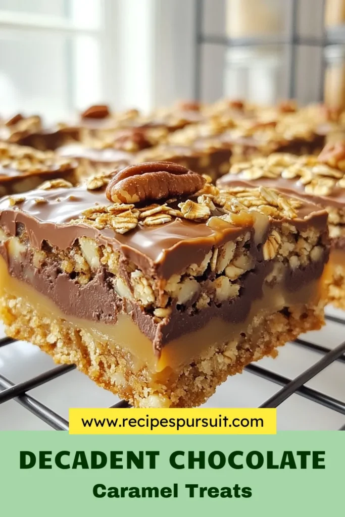 Indulge in these delicious Chocolate Caramel Oat Bars with our easy Carmelitas Recipe! These decadent caramel treats are not only scrumptious but also fit into gluten-free oat recipes. Perfect for any occasion, these easy chocolate oatmeal desserts will satisfy your sweet tooth. Grab your ingredients and start baking today! Save this recipe to create your next favorite dessert. #CarmelitasRecipe #ChocolateCaramelOatBars #GlutenFreeOatRecipes #EasyDesserts