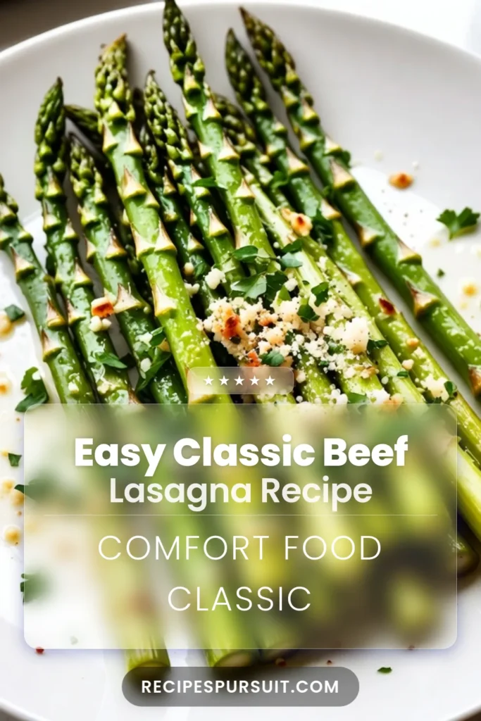 Discover the perfect blend of flavors with this Garlic Parmesan Roasted Asparagus recipe. This easy asparagus side dish is not only a crowd-pleaser but also a healthy vegetable recipe that pairs well with any meal. Toss your asparagus with garlic and cheese for a delicious twist that's quick to prepare. Try this Garlic Parmesan Asparagus today and elevate your dinner table! Don't forget to save this recipe! #RoastedAsparagus #EasyAsparagusSideDish #HealthyRecipes #AsparagusWithGarlicAndCheese
