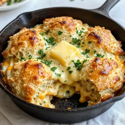 Cheesy Garlic Pull-Apart Biscuits Tasty and Easy Recipe