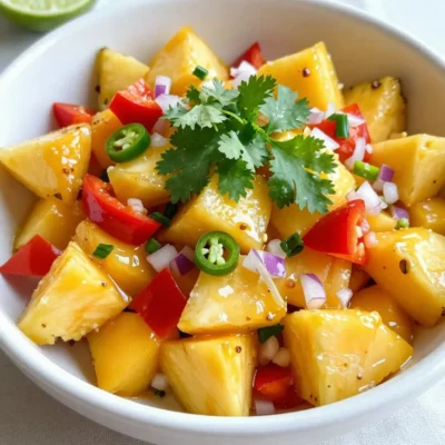 Mango Pineapple Salsa Fresh and Flavorful Delight