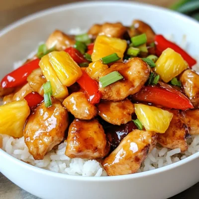 Sweet Hawaiian Chicken Skillet Quick and Tasty Meal